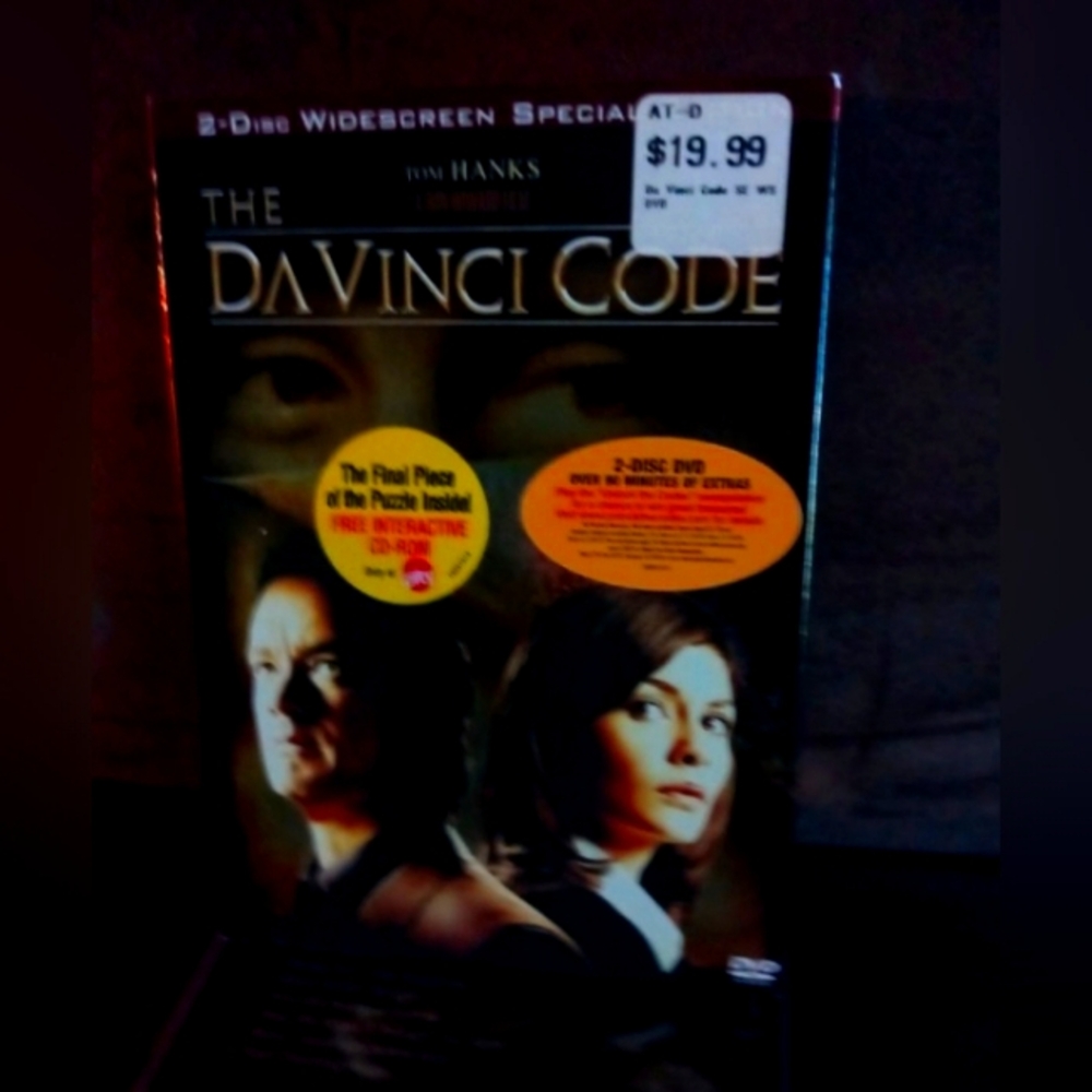 The DaVinci Code 2 disc special edition dvd